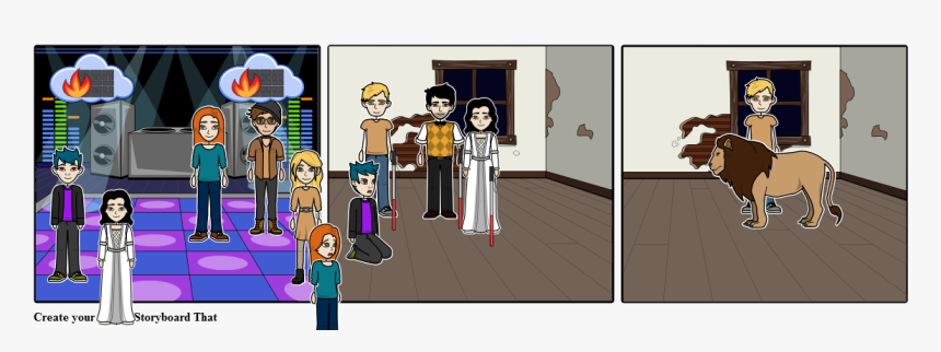 Jace And Clary Meet - Cartoon, HD Png Download, Free Download