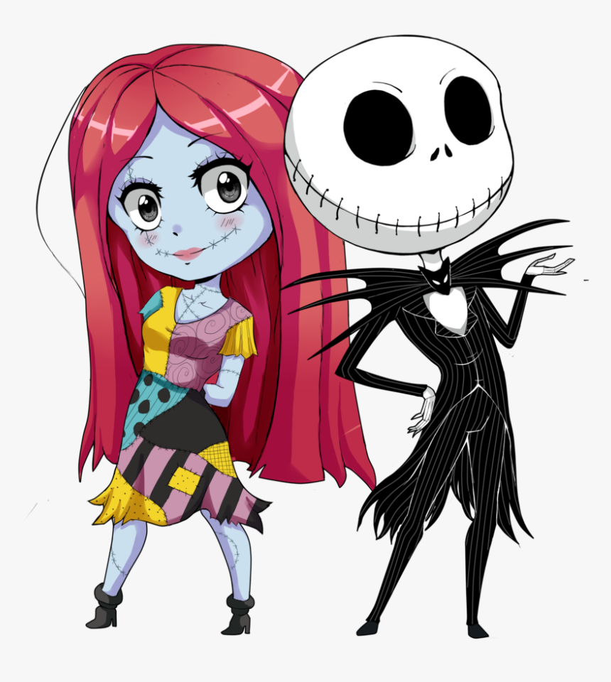 Jack And Sally Png - Sally Nightmare Before Christmas Cartoon, Transparent Png, Free Download