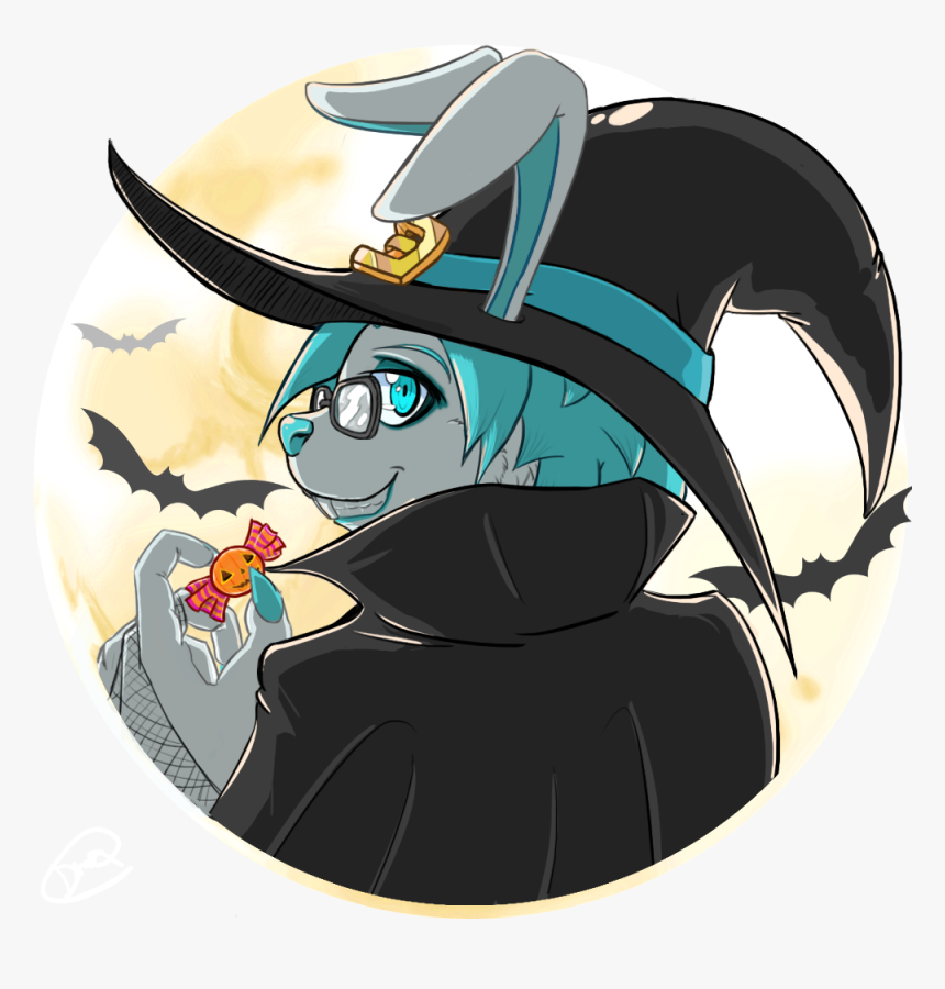 Ych Halloween Moon Portrait - Cartoon, HD Png Download, Free Download