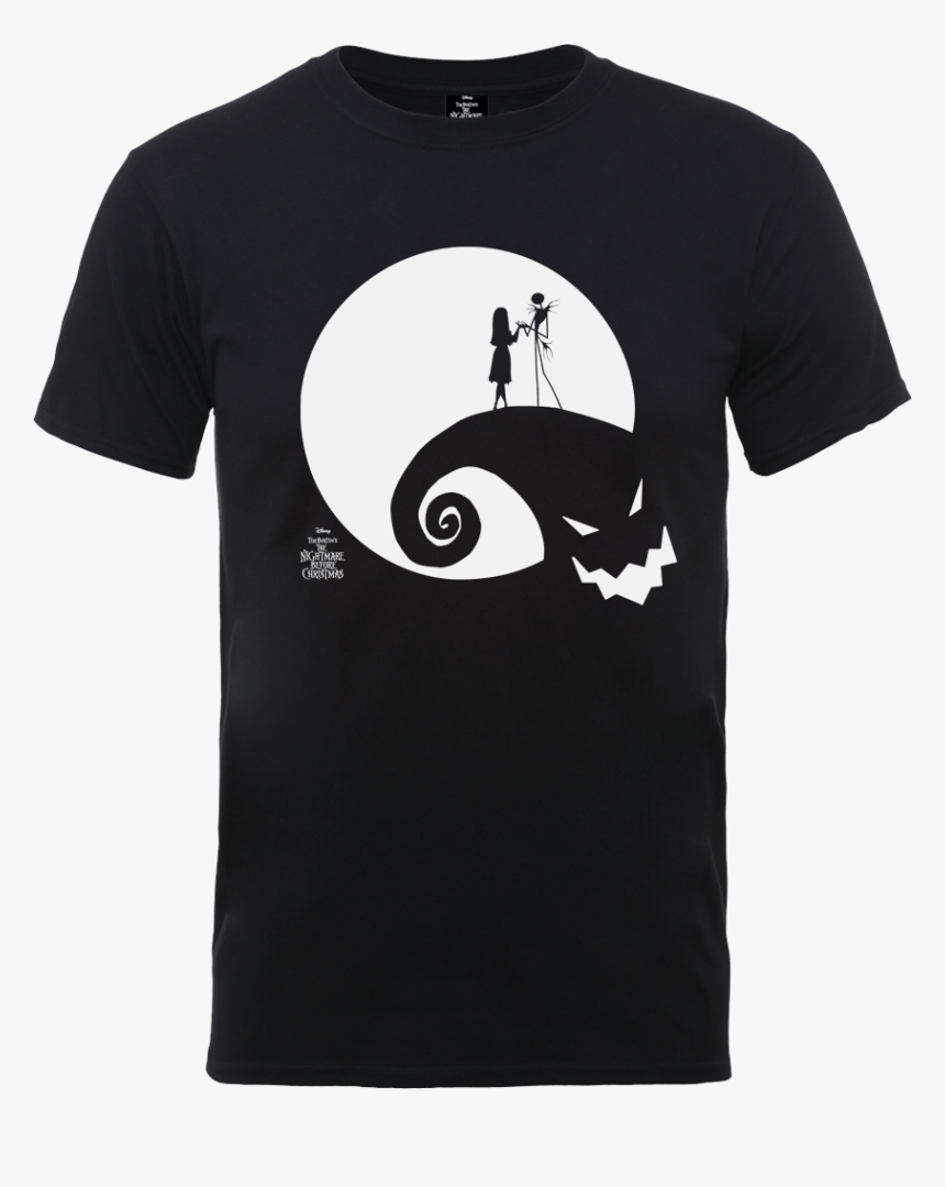 Disney The Nightmare Before Christmas Jack And Sally - Nightmare Before Christmas T Shirt, HD Png Download, Free Download