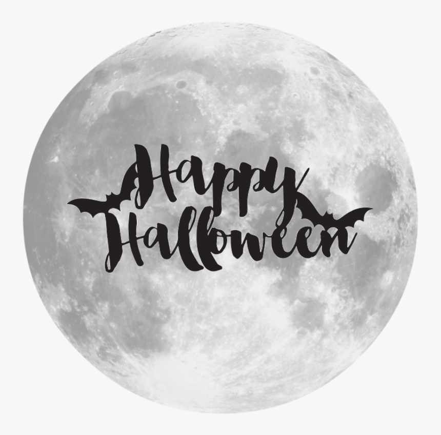 #halloween #space #moonlight #moon #idfk - Happy Halloween Calligraphy Stencil, HD Png Download, Free Download