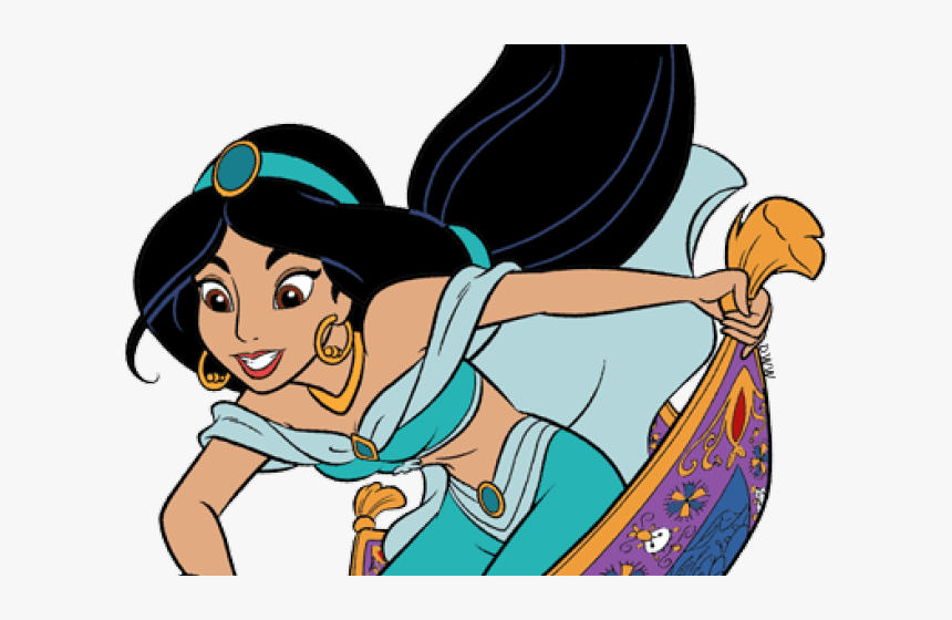 Jasmine Clipart Magic Carpet - Jasmine And The Magic Carpet, HD Png Download, Free Download