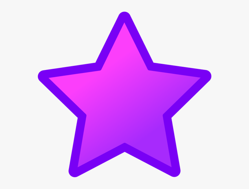 Purple Star Clipart, HD Png Download, Free Download