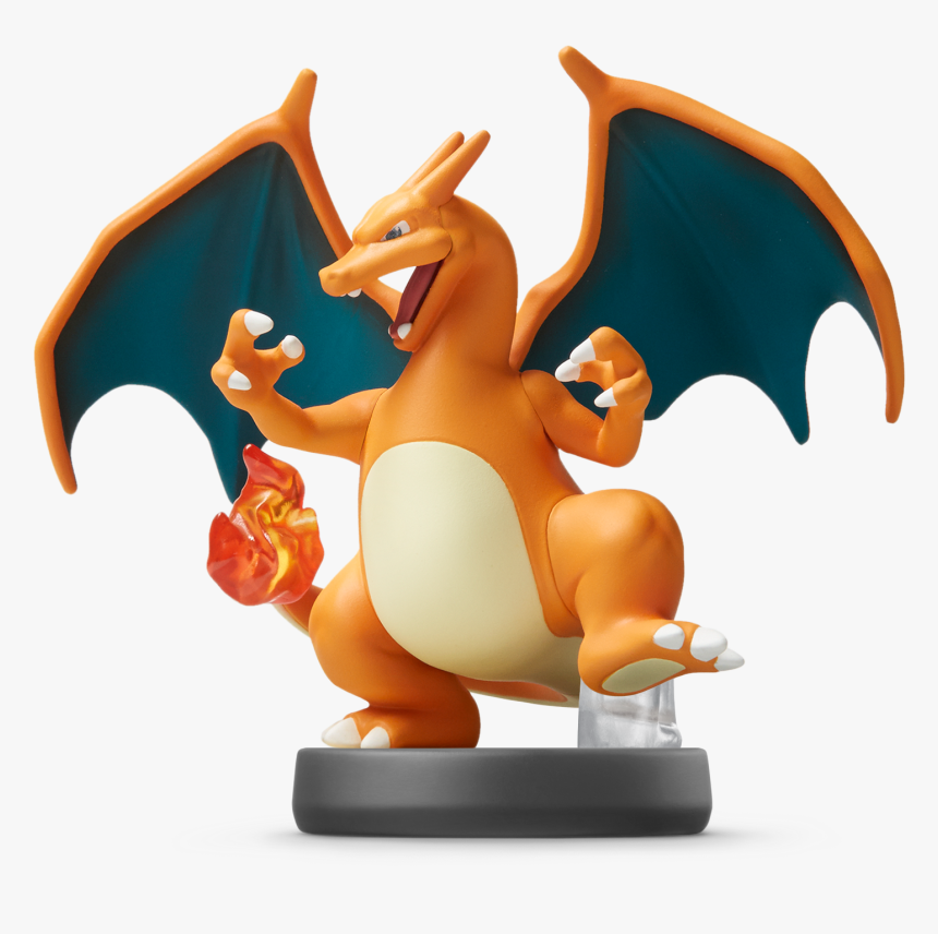 Charizard Smash 4 Png - Super Smash Bros Amiibo Charizard, Transparent Png, Free Download