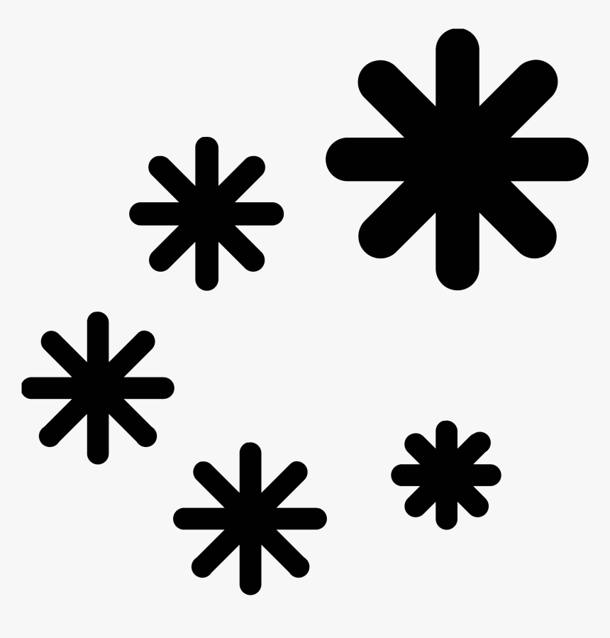 Snow Storm Png - Imagenes De Un Asterisco, Transparent Png, Free Download