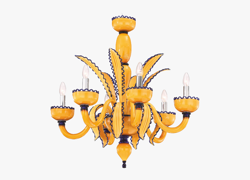 Murano Chandeliers - Chandelier Murano Yellow, HD Png Download, Free Download