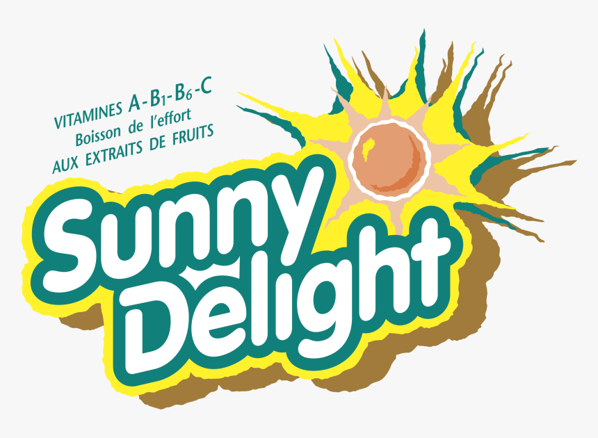 Sunny Delight Logo Png Transparent - Sunny Delight Old Logo, Png Download, Free Download