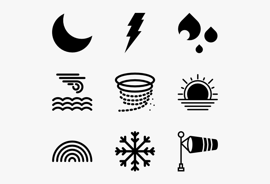Weather Collection - Easy Tattoo Designs For Boy, HD Png Download, Free Download