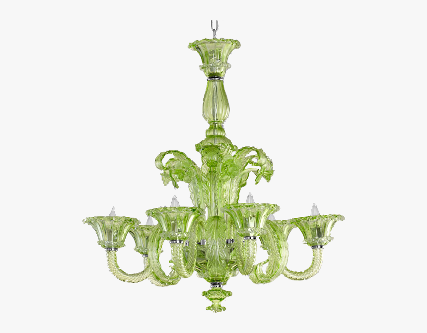 Lenore Chandelier - Green Chandelier Transparent, HD Png Download, Free Download