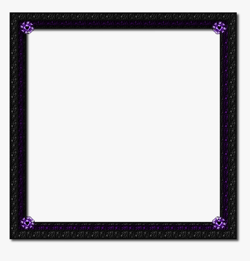 Purple Frame Png - Picture Frame, Transparent Png, Free Download