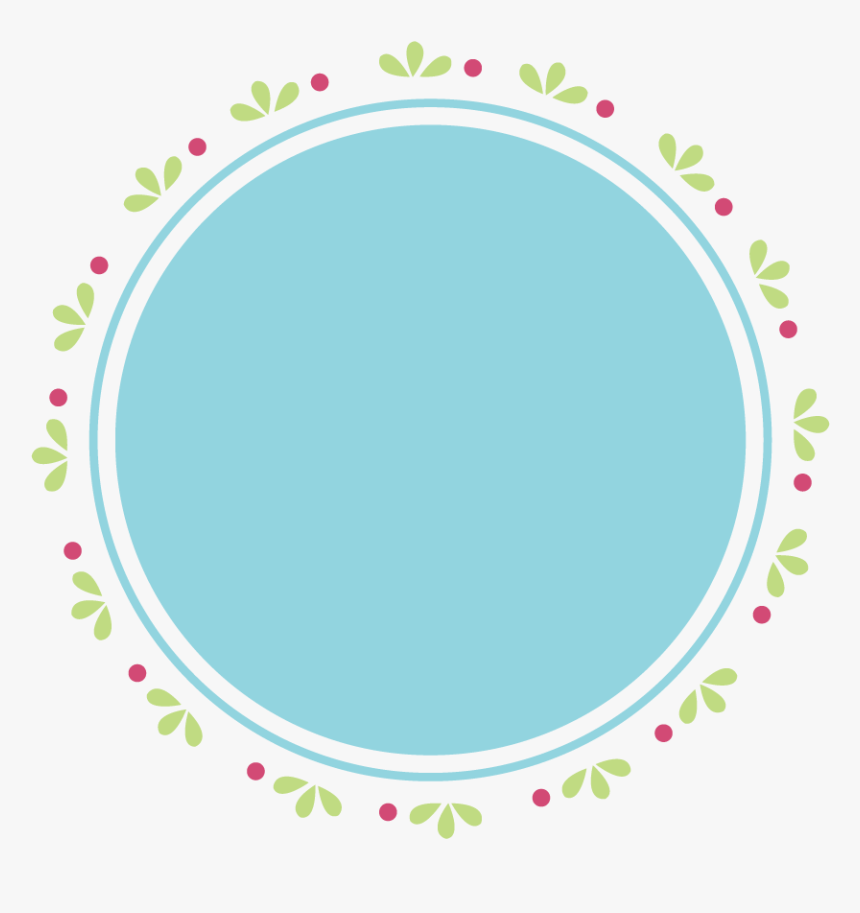 Borders And Frames, Frame Wreath, Border Design, Frame - Border Design Circle Png, Transparent Png, Free Download