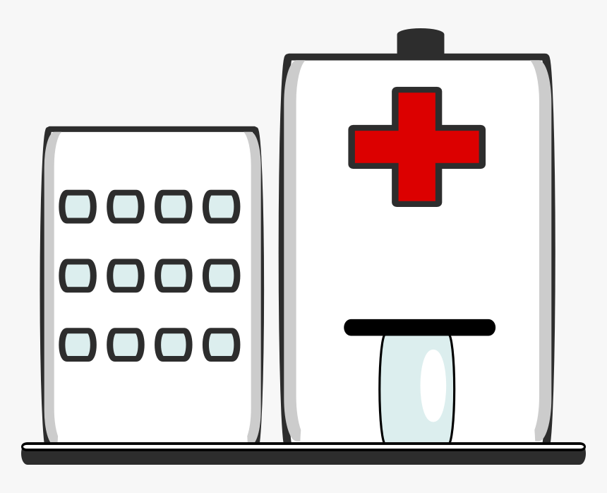 Hospital Icon - Clip Art, HD Png Download, Free Download