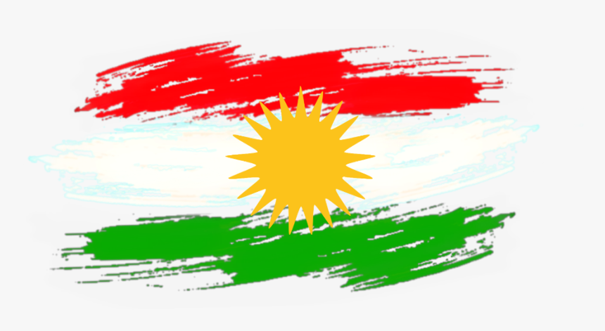 #kurdish #fanartofkai #flag #kurdistan #turkish #effect - Kurdistan Flag Png, Transparent Png, Free Download