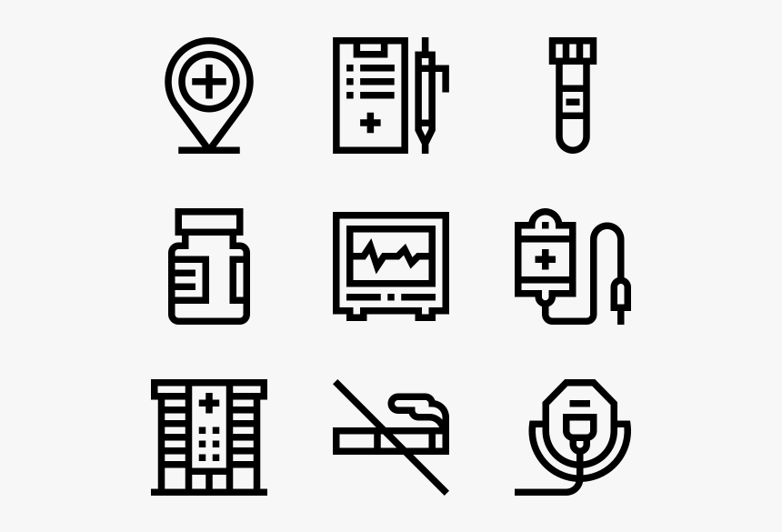 Hospital - Corruption Icons, HD Png Download, Free Download