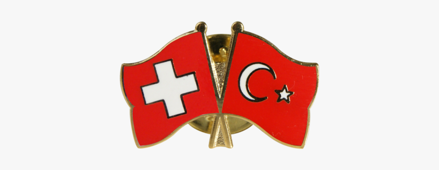 Turkey Friendship Flag Pin, Badge - Emblem, HD Png Download, Free Download