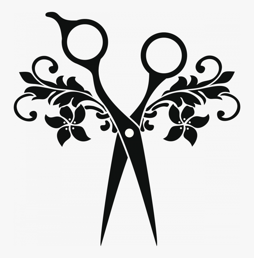 Download Unusual Cosmetology Clipart - Hair Scissors Clip Art, HD Png Download, Free Download