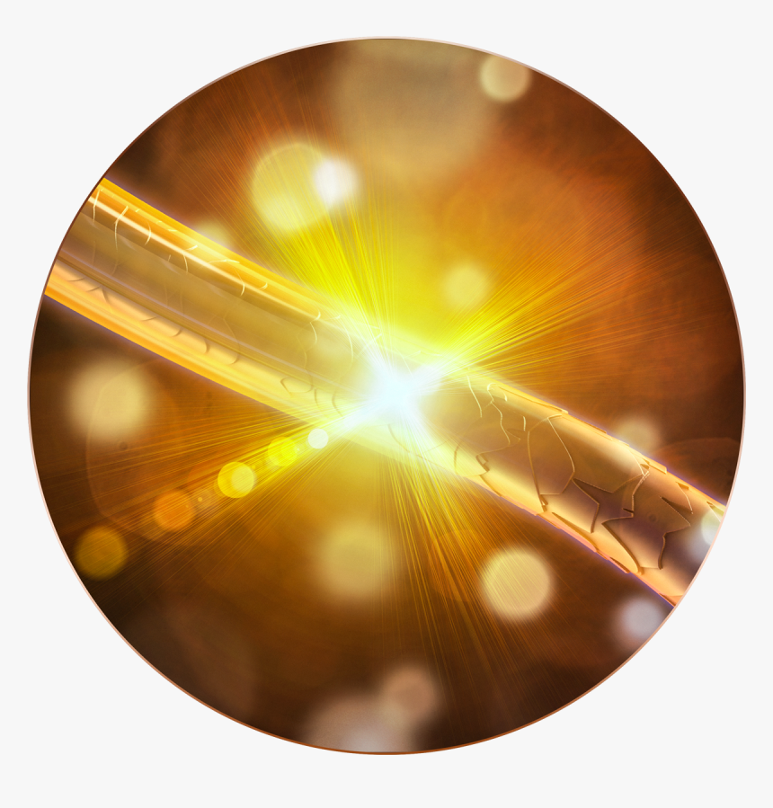 Transparent Gold Lens Flare Png - Circle, Png Download, Free Download