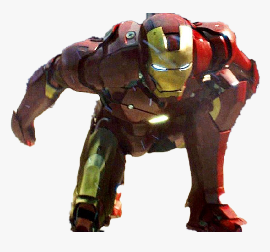 Iron Man Transparent Images - Iron Man Superhero Landing, HD Png Download, Free Download