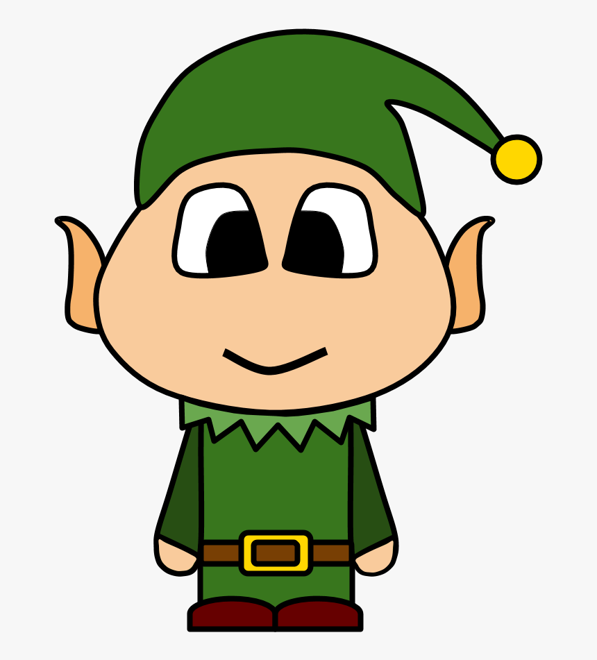 Elf, Big Eyes, Cartoon Person - Cartoon Person Head Png, Transparent Png, Free Download