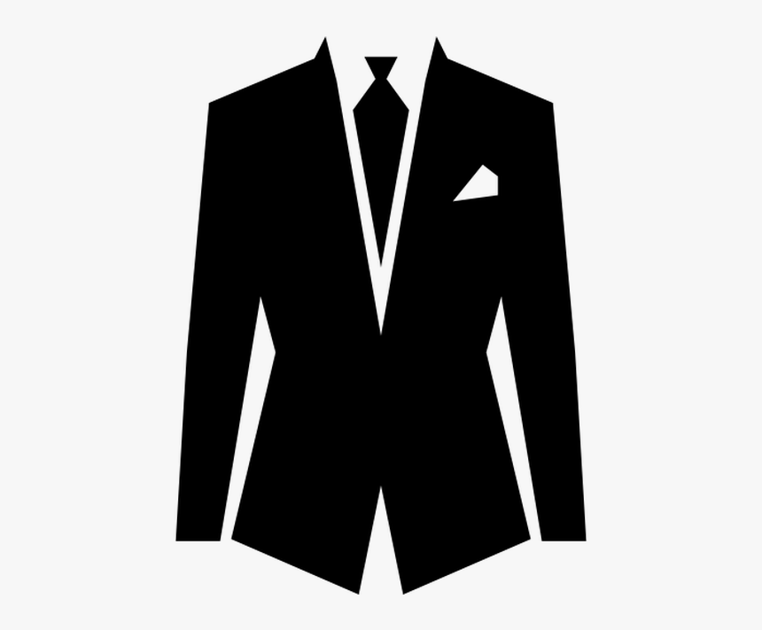 Suit And Tie Outfit - Suit Icon Png, Transparent Png, Free Download