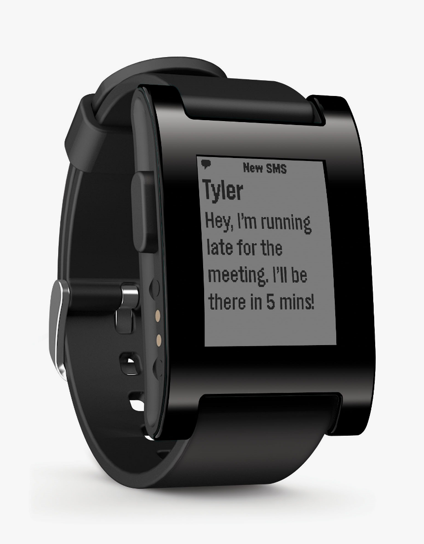 Smart Pebble Watches Png Image - Smartwatch Pebble, Transparent Png, Free Download