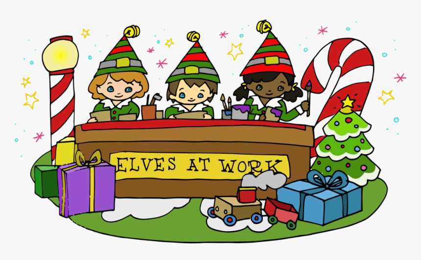 Elf Transparent Party - Cartoon, HD Png Download, Free Download