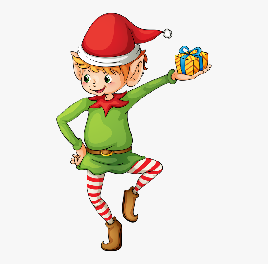 Country Elf Cliparts - Santa Elves, HD Png Download, Free Download