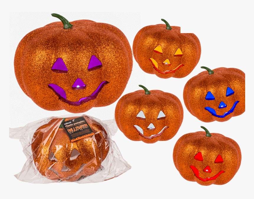 Calabaza De Halloween Plástico, HD Png Download, Free Download