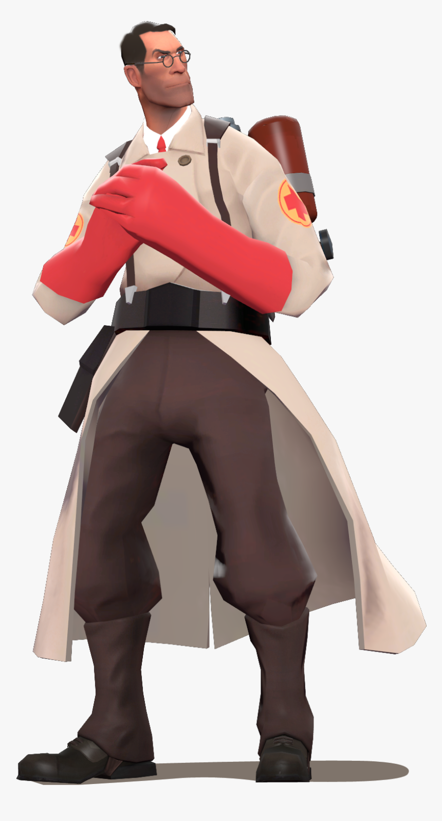 Comic Medic Tf2 Transparent , Png Download - Transparent Medic Team Fortress 2, Png Download, Free Download