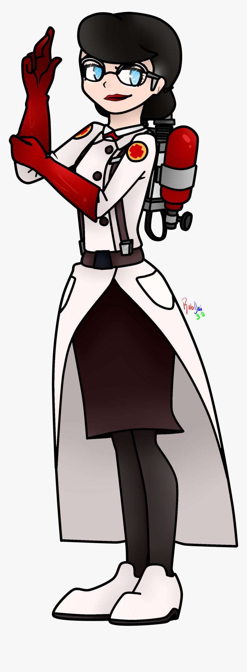 Female Medic / Tf2, HD Png Download, Free Download