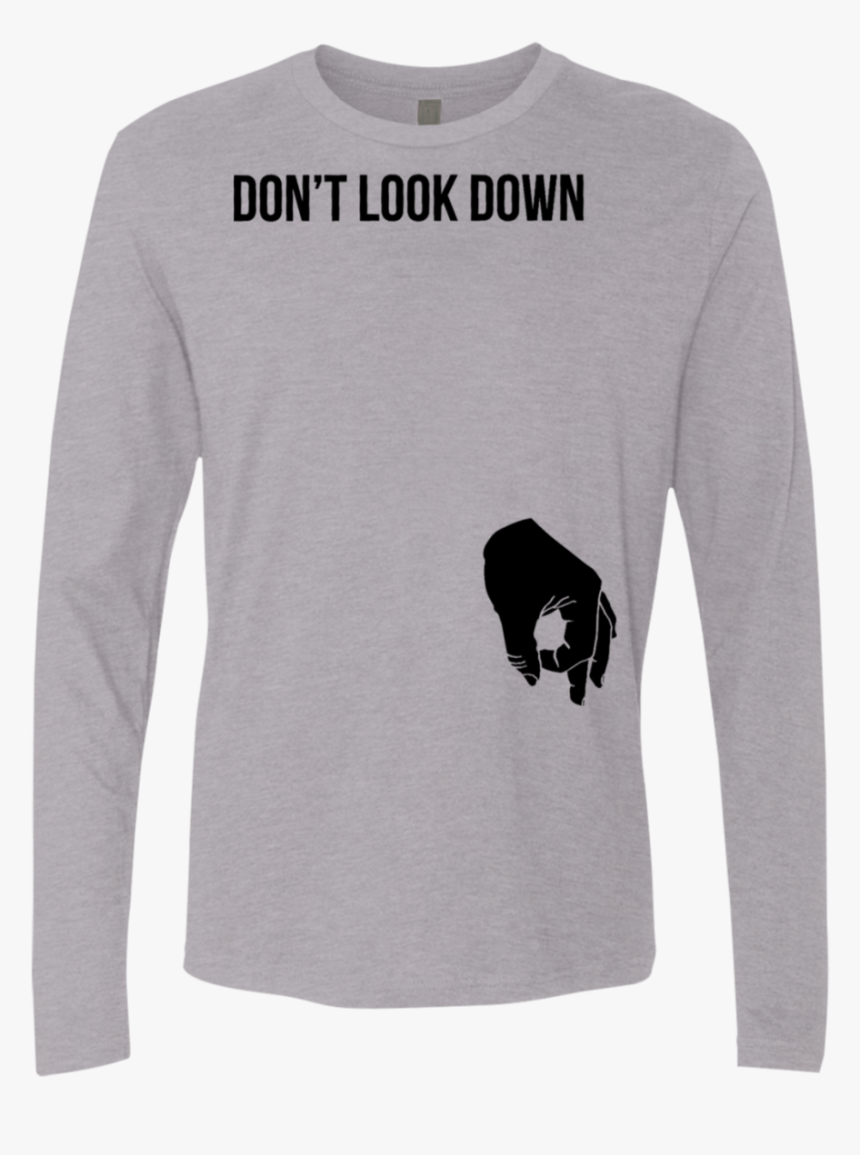 Don"t Look Down The Circle Game Men"s Long Sleeve Tee - J Cole Quotes, HD Png Download, Free Download