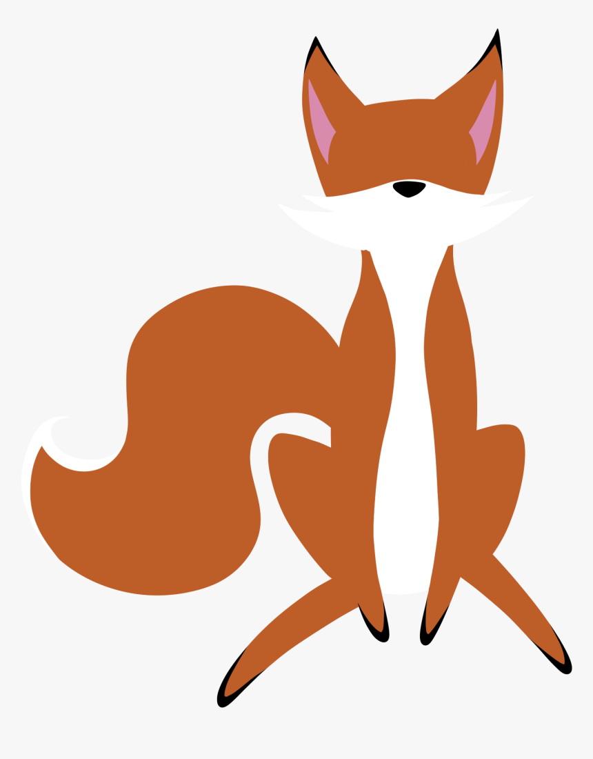 Fox Vector Sitting By Cleoziep - Fox Vector Png, Transparent Png, Free Download