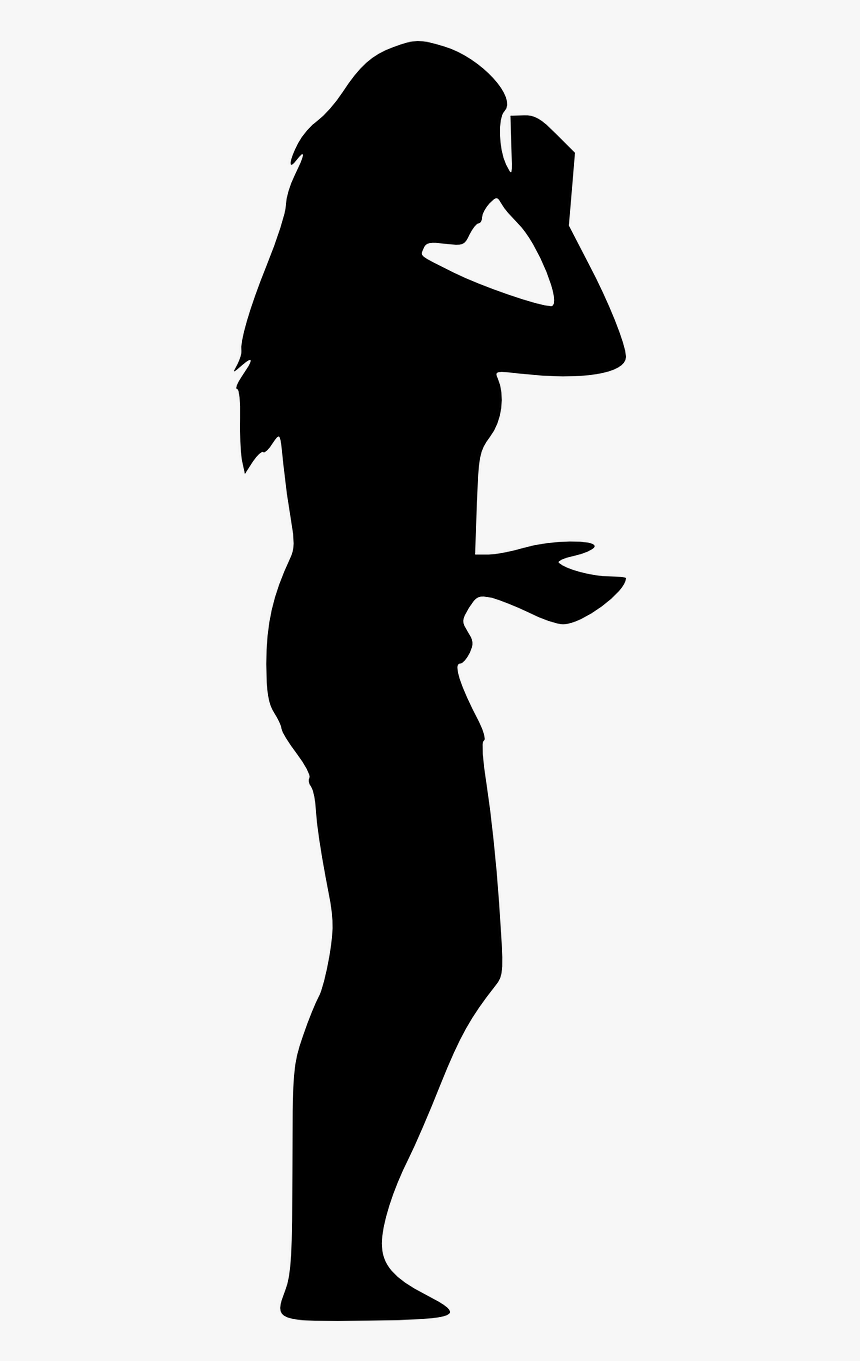 Yoga Mountain Pose Silhouette, HD Png Download, Free Download