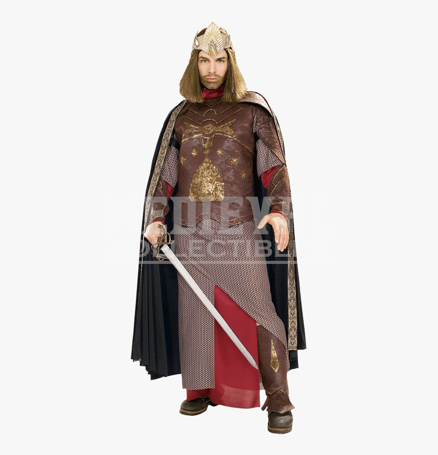 Hd Adult Lotr Deluxe - Aragorn Costume, HD Png Download, Free Download