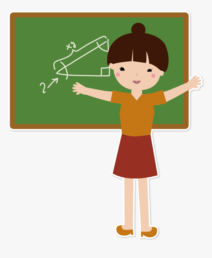 Teacher Education Student Teacher Clip Art - Teachers And Students Png, Transparent Png, Free Download