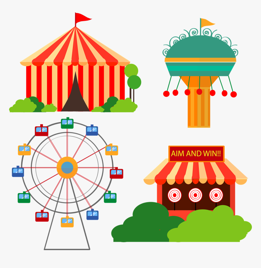 Carnival Fair Clip Art, HD Png Download, Free Download