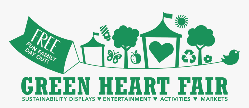 Green Heart Png -green Heart Fair, Hd Png Download, Transparent Png, Free Download