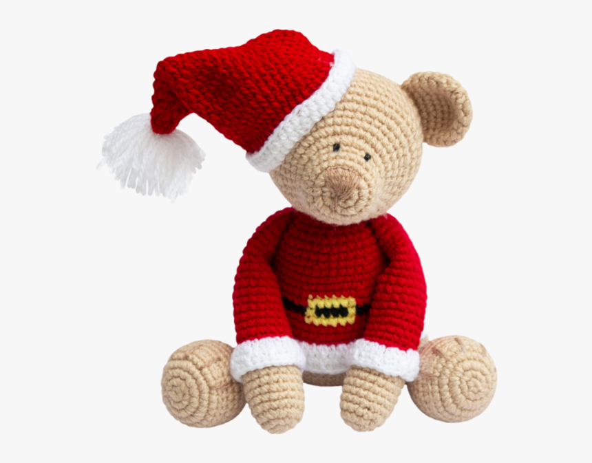 Osito Navideño Osito Navideño - Crochet, HD Png Download, Free Download