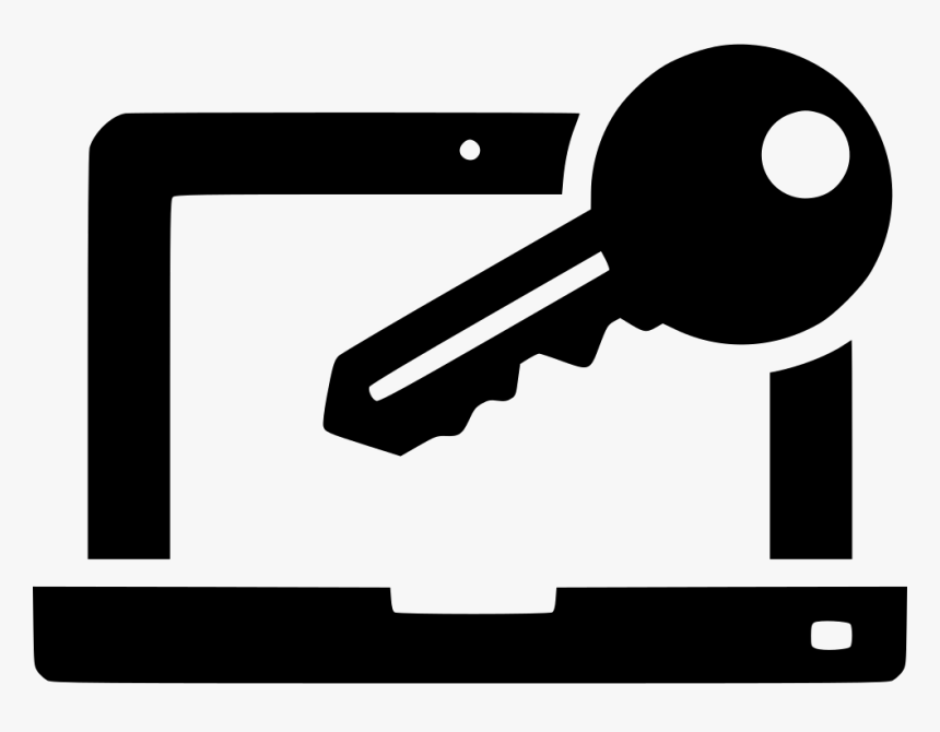 Laptop Password - Permission Png Image Icon, Transparent Png, Free Download