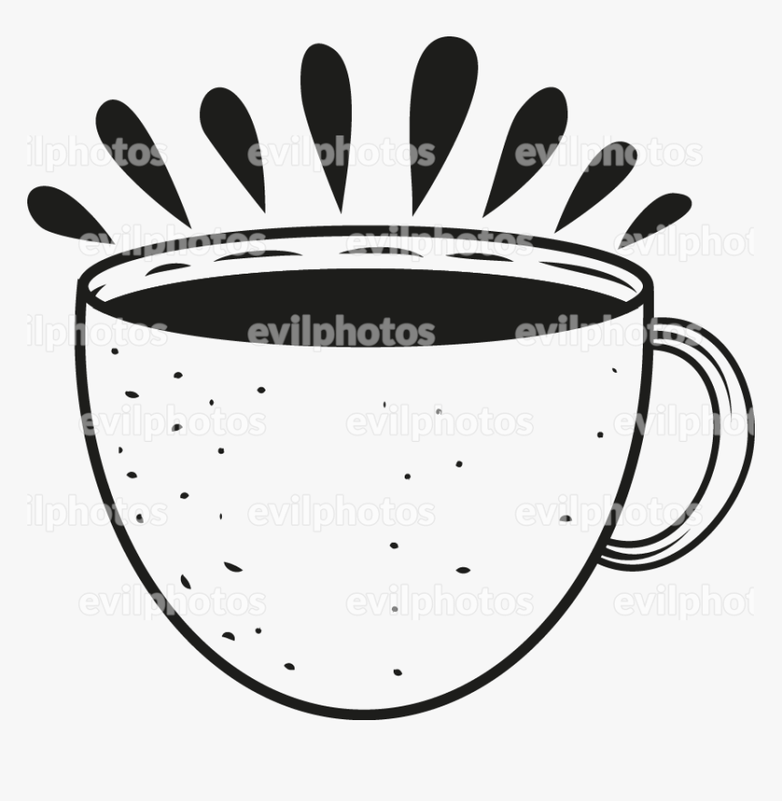 Coffe Drawing Vector And Stock Photo, HD Png Download, Free Download