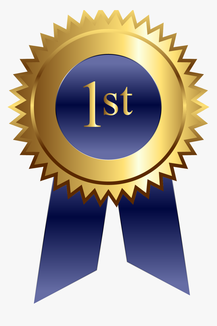 1st Place Ribbon Png Download - 1st Place Ribbon Png, Transparent Png, Free Download