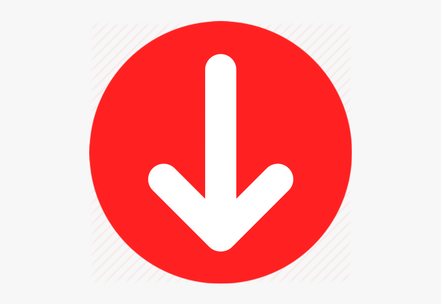 Red Disc Down - Sign, HD Png Download, Free Download