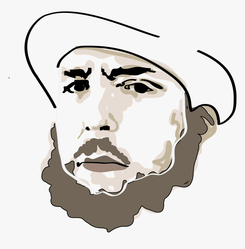 Frustrated, Face, Hat, Man, Drawing - Dessin Visage Homme Png, Transparent Png, Free Download