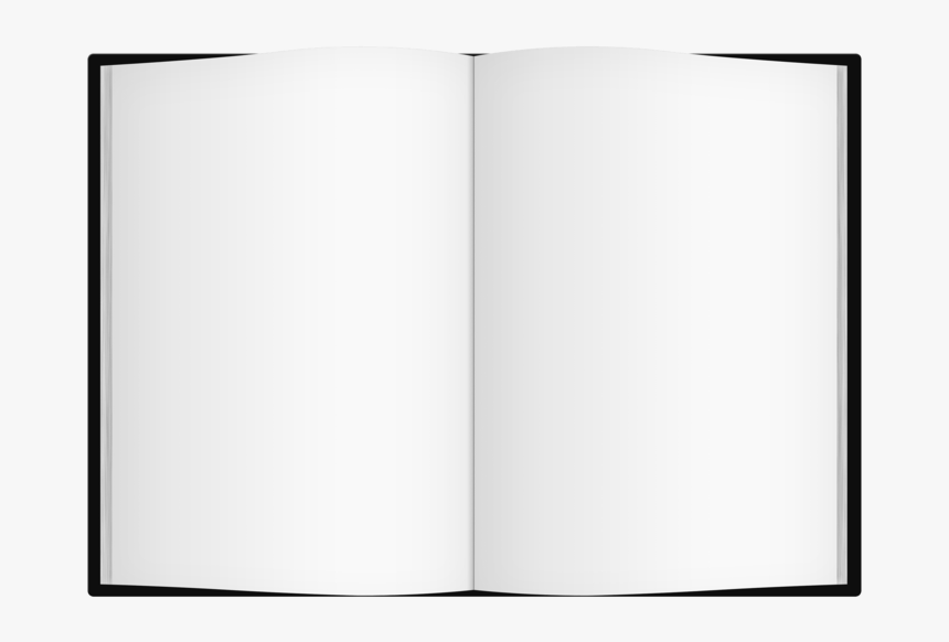 Blank-book - Transparent Background Open Book Png, Png Download, Free Download