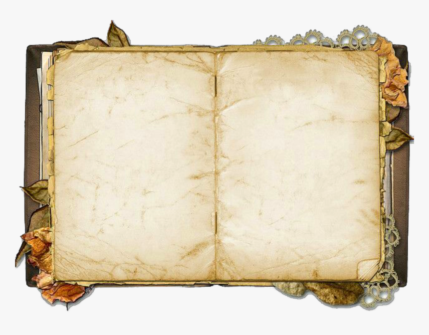 Old Open Book Png, Transparent Png, Free Download