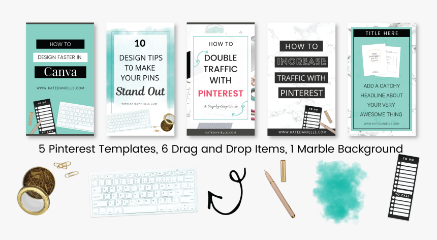 Canva Pinterest Templates, HD Png Download, Free Download
