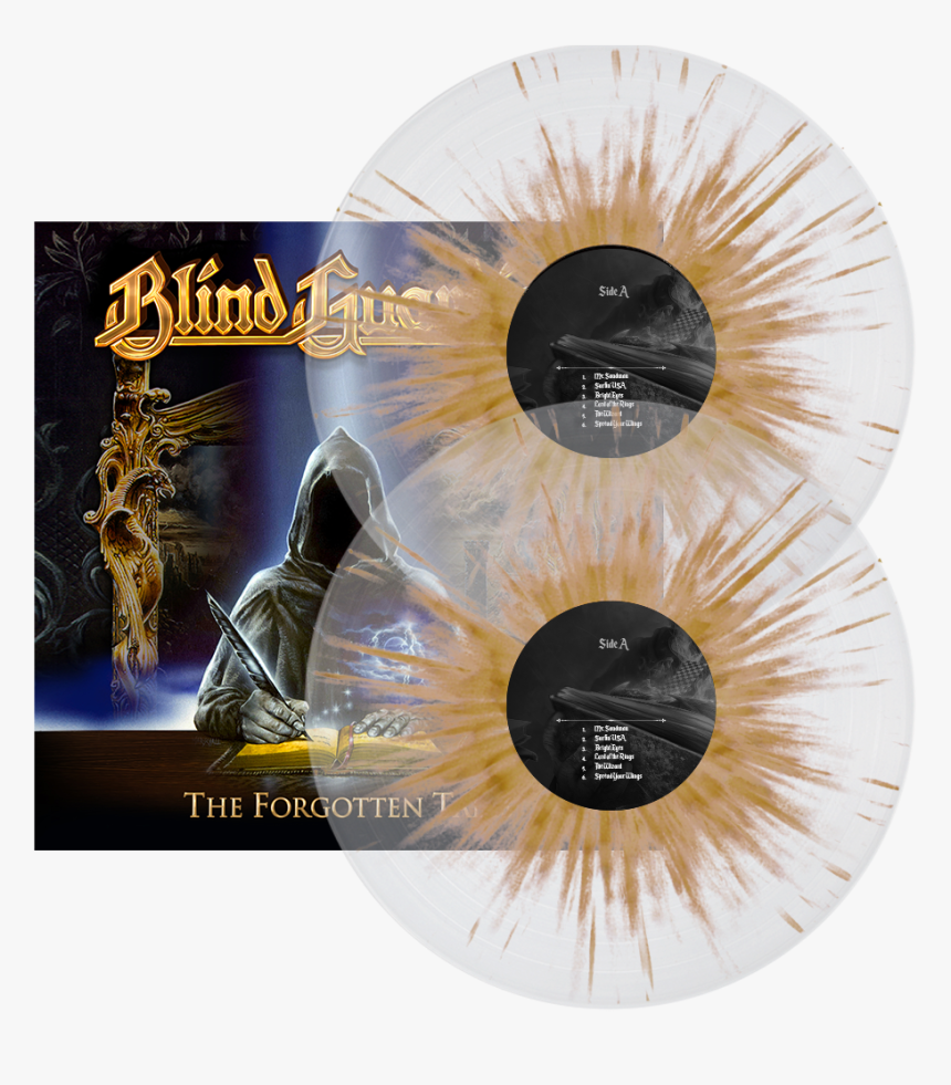 The Forgotten Tales Clear/gold Splatter Vinyl - Blind Guardian The Forgotten Tales, HD Png Download, Free Download