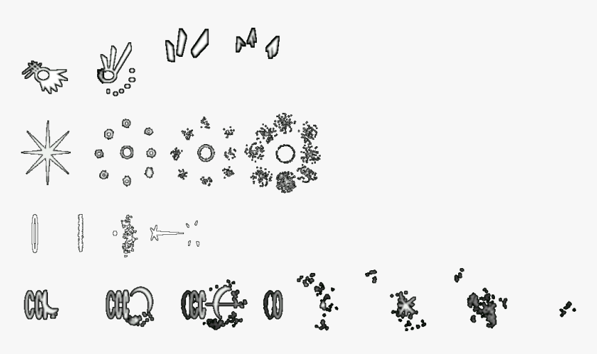 Explode - Line Art, HD Png Download, Free Download