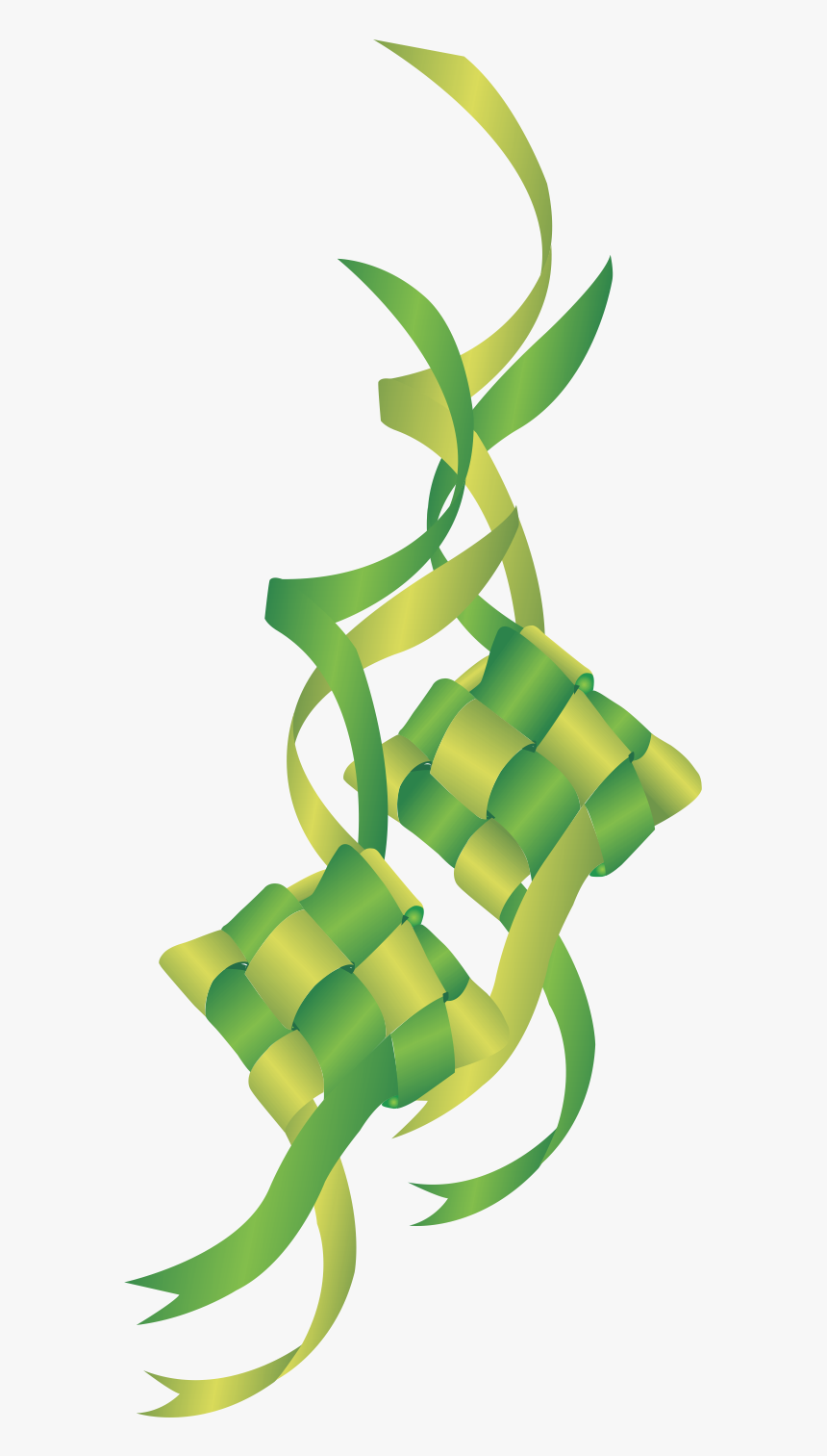 Vector Ketupat 2 - Background Idul Fitri Png, Transparent Png, Free Download