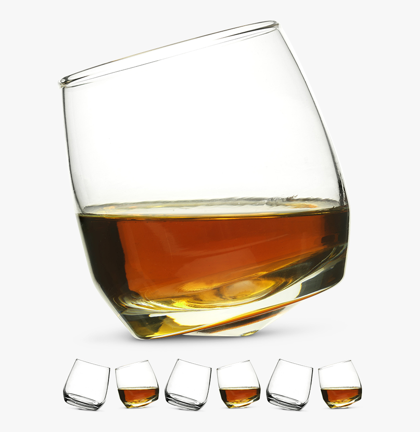 Rocking Whiskey Glasses - Whiskey Glasses, HD Png Download, Free Download